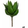 Pianta Decorativa Aloe Vera 13 X 24,5 X 14 Cm Verde Plastica (6 Unità) -Negozio Piante artificiali economico 100313457 1