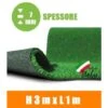 Prato Sintetico H 3,00 X 1 Mt -Spessore:7 Mm -Negozio Piante artificiali economico 12434944 1
