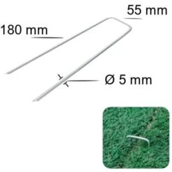 PICCHETTO FORCELLA PER PRATO -Negozio Piante artificiali economico 12689219 3