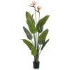 Strelitzia Pianta Artificiale In Vaso Con Fiori 120 Cm Emerald -Negozio Piante artificiali economico 18800753 1