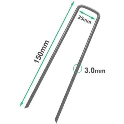 Erba Sintetica Drenante 7mm Prato Sintetico Alta Qualita 100% Made In Italy - 1 Metro X 1 Metro -Negozio Piante artificiali economico 23967697 4