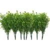 LangRay Arbusti Artificiali Cespugli, Plastica Piante Verdi Finte Interni Esterni Matrimonio Giardino Domestico Veranda Cucina Ufficio Centrotavola Arrangiamenti Decorazione Di Natale - Verde 8 Pezzi -Negozio Piante artificiali economico 27831514 1
