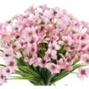 10 Bundles Fiori Artificiali Da Esterno Resistenti Ai Raggi UV No Dissolvenza Fiori Viola Finti Per Interni Piante Pensili Da Esterno Giardino Patio Portico Finestra Scatola Matrimonio Casa Fattoria D -Negozio Piante artificiali economico 27831596 1
