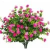 Fiori Finti Artificiali, 4Pack Eucalipto Artificiale Outdoor Resistente Ai Raggi UV Verde Arbusti Piante Fioriera Da Esterno Per Interni Decorazioni Per Giardino Domestico (Rosa) -Negozio Piante artificiali economico 30556217 1