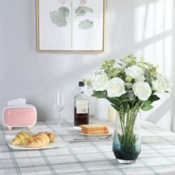 SOEKAVIA Seta Artificiale Fiori Di Rosa Singolo Stelo Realistico Rosa Finta Per Bouquet Da Sposa Decorazioni Floreali, 10 Pezzi (bianco) 11 SOEKAVIA Seta Artificiale Fiori Di Rosa Singolo Stelo Realistico Rosa Finta Per Bouquet Da Sposa Decorazioni Floreali, 10 Pezzi (bianco) -Negozio Piante artificiali economico 35821255 5