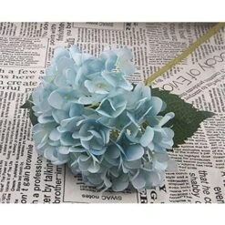 SOEKAVIA Fiori Artificiali Ortensia Fiori Artificiali Deco Mariage (blu) -Negozio Piante artificiali economico 36034394 3