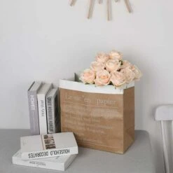 SOEKAVIA Fiori Di Rosa Di Seta Artificiale A Stelo Singolo Realistico Rosa Finta Per La Decorazione Di Composizioni Floreali Di Bouquet Da Sposa, 10 Pezzi (champagne) -Negozio Piante artificiali economico 36034435 3