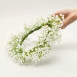 SOEKAVIA Neonati Respiro Artificiale Bouquet Finto Gypsophila Fiore Sfuso In Bianco Per Ghirlanda Di Nozze Decorazione Per Giardino Per Feste A Casa 8 Pezzi 10 SOEKAVIA Neonati Respiro Artificiale Bouquet Finto Gypsophila Fiore Sfuso In Bianco Per Ghirlanda Di Nozze Decorazione Per Giardino Per Feste A Casa 8 Pezzi -Negozio Piante artificiali economico 36224029 4