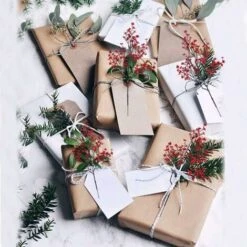 SOEKAVIA 4 Pezzi Di Fiori Artificiali Per L'alito Del Bambino Bouquet Di Piante Artificiali Decorazione Rossa Matrimonio Festa A Casa Composizione Floreale -Negozio Piante artificiali economico 36735403 5