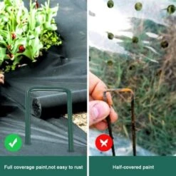 50 Clip Di Fissaggio Verdi Per Erba Artificiale -Negozio Piante artificiali economico 51280623 5