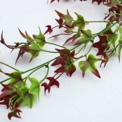 Artificial Ivy Hanging Set Of 2 For Home, Garden, Office, Home Decor Red -Negozio Piante artificiali economico 52010384 4