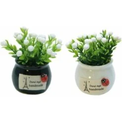 Artificiale Vaso Stabilimento Mini In Vaso Fiore Falso Grass Faux Vegetazione Fioriera Per Home Office Decorazione Della Tavola 10 Artificiale Vaso Stabilimento Mini In Vaso Fiore Falso Grass Faux Vegetazione Fioriera Per Home Office Decorazione Della Tavola -Negozio Piante artificiali economico 52012425 4