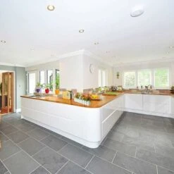 LangRay Fiori Artificiali In Vaso, 2 Pezzi Di Fiori Decorativi Artificiali Con Recinzione In Legno, Fiori Artificiali Autunnali, Orchidee Artificiali, Decorazione Di Fiori Finti Per Balcone Soggiorno -Negozio Piante artificiali economico 52013237 4