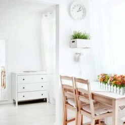 LangRay Fiori Artificiali In Vaso, 2 Pezzi Di Fiori Decorativi Artificiali Con Recinzione In Legno, Fiori Artificiali Autunnali, Orchidee Artificiali, Decorazione Di Fiori Finti Per Balcone Soggiorno -Negozio Piante artificiali economico 52013237 5