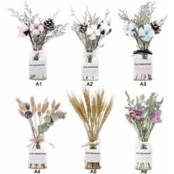 Vaso Di Fiori Secchi Puntelli Photo Shooting Decorazione Della Casa Decorazione Bouquet-Vaso Di Fiori Secchi Set Per La Casa 4 -Negozio Piante artificiali economico 52013303 5