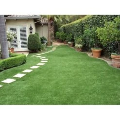 PRATO SINTETICO Manto Erboso Erba GIARDINO TAPPETO 40 MM - 1X10 Metri -Negozio Piante artificiali economico 52821295 5