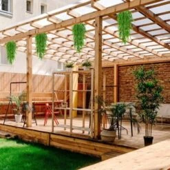 Piante Finte Rampicanti Artificiali Edera Finta Decorazioni Casa Da Esterno/Interno Ed Balconi Di Viti Appese Finto Verde Pareti-2 Confezioni -Negozio Piante artificiali economico 59305711 5