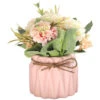 HIASDFLS Simulazione Ortensia Pianta In Vaso Creativo Decorazione Desktop Per La Casa Regalo Di Nozze Rosa -Negozio Piante artificiali economico 59384155 1