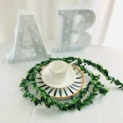 15m Artificiale Foglia Di Edera Minuscole Piante A Foglia Falso Vite Blu Appeso Ghirlanda Verde Fogliame Per La Casa Cucina Giardino Ufficio Decorazione Della Parete Di Nozze -Negozio Piante artificiali economico 63849238 3