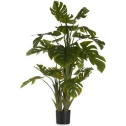 Pianta Decorativa Monstera Verde Plastica (105 X 150 X 105 Cm)