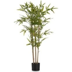 Pianta Decorativa Bambù Verde Plastica (70 X 120 X 70 Cm)