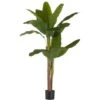 Pianta Decorativa Banano Verde Plastica (80 X 150 X 80 Cm)
