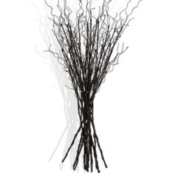 Muschio Artificiale Ramo Di Corallo Bastone Pieghevole Pianta Realistica Decorazioni Per La Casa Fiore Da Sposa Ramo Da Parete Vaso Da Pavimento Stucco (nero)