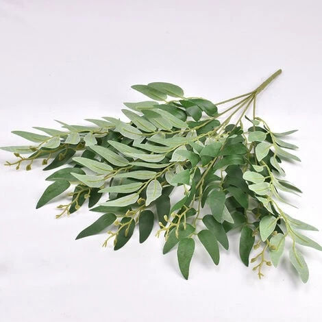 GroupM ITimulazione Bouquet Di Foglie Di Salice Simulazione Fiore Decorazione Della Casa Decorazione Verde 3 Pezzi 3 GroupM ITimulazione Bouquet Di Foglie Di Salice Simulazione Fiore Decorazione Della Casa Decorazione Verde 3 Pezzi