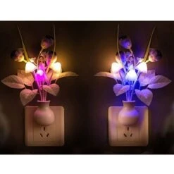 Fiori Di Funghi Decorazione Della Camera Da Letto Senso Di Luce Lampada Da Notte A LED Lampada Da Notte Per La Decorazione Della Casa -Negozio Piante artificiali economico 74923939 3