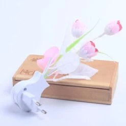 Fiori Di Funghi Decorazione Della Camera Da Letto Senso Di Luce Lampada Da Notte A LED Lampada Da Notte Per La Decorazione Della Casa -Negozio Piante artificiali economico 74923939 5