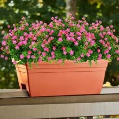 Fiori Artificiali, Resistenti Ai Raggi UV, Piante Di Bosso, Cespugli, 8 Pezzi, Plastica Artificiale, Verde Per Interni E Fuori, Traboccante A Casa, Ufficio, Matrimonio, Fattoria, Decorazione (rosa) -Negozio Piante artificiali economico 78062254 4