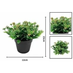 Pianta Artificiale Fiore Artificiale Legno Di Sandalo Piccolo Vaso Stile Rosso Bonsai Pianta Di Simulazione Fiore D'acqua Decorazione Domestica Bonsai Simulazione (Rosa) -Negozio Piante artificiali economico 85903615 2