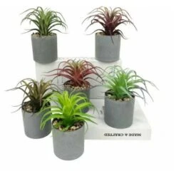 Pianta Artificiale Simulazione Di Fiori Artificiali Pianta Grassa Fresia Pianta In Vaso Simulazione Interna Fiore Decorazione Della Casa Bonsai Ornamenti Pianta Verde Pianta Di Simulazione (Marrone) -Negozio Piante artificiali economico 85904990 3