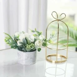 Fiori Di Seta Artificiale Con Vaso - Bouquet Di Ortensie E Crisantemi Per Decorazioni Per La Casa, Matrimoni, Centrotavola, Soggiorno O Ufficio -Negozio Piante artificiali economico 92040546 3