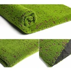 Simulazione Di Licheni Di Muschio Artificiale Piante Verdi Finte Per La Decorazione Del Giardino Del Patio Di Casa (punto Rosso) -Negozio Piante artificiali economico 94295078 2