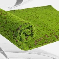 Simulazione Di Licheni Di Muschio Artificiale Piante Verdi Finte Per La Decorazione Del Giardino Del Patio Di Casa (punto Rosso) -Negozio Piante artificiali economico 94295078 3