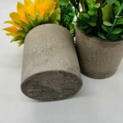 GTA 2 Pezzi Girasoli Artificiali In Vaso, Fiori Finti In Vaso Centrotavola Di Fiori Artificiali Pianta Artificiale Per La Decorazione Della Festa Nuziale -Negozio Piante artificiali economico 95748737 5