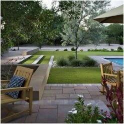 Evergreen Prato Sintetico Artificiale Drenante Divina Garden 35mm 2x25mt -Negozio Piante artificiali economico 96272634 4