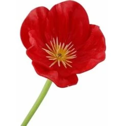 10 Set Di Papaveri Selvatici Artificiali Fiori Artificiali Dal Tocco Realistico Per Bouquet Da Sposa O Festa -Negozio Piante artificiali economico 97886985 5