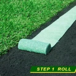 Rotolo Di Tappetino Per Semi Di Erba, Tappetino Per Coltivazione Di Erba Biodegradabile Da 10 Piedi, Tappetino Per Semi Di Erba Fertilizzante Giardino Picnic Giardinaggio Tappetino Per Piantare Prato -Negozio Piante artificiali economico 97887429 4