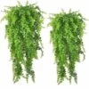 Piante Artificiali, 2 Pezzi Felce Di Boston Decidua Interni Esterni Decorazione Di Nozze Parete Simulazione Erba Persiana Vite Appesa Felce Artificiale Vite Pianta Verde Appesa 2 Piante Artificiali, 2 Pezzi Felce Di Boston Decidua Interni Esterni Decorazione Di Nozze Parete Simulazione Erba Persiana Vite Appesa Felce Artificiale Vite Pianta Verde Appesa -Negozio Piante artificiali economico 97887878 1