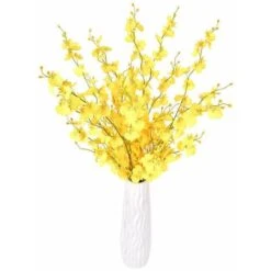Bouquet Di Fiori Finti Decorazione Domestica Composizione Di Fiori Gialli 5 Pezzi 9 Bouquet Di Fiori Finti Decorazione Domestica Composizione Di Fiori Gialli 5 Pezzi -Negozio Piante artificiali economico 98112483 3