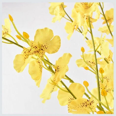 Bouquet Di Fiori Finti Decorazione Domestica Composizione Di Fiori Gialli 5 Pezzi 6 Bouquet Di Fiori Finti Decorazione Domestica Composizione Di Fiori Gialli 5 Pezzi - immagine 4