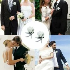 2 Pezzi Fiori Da Polso Da Sposa, Fiore All'occhiello Della Rosa, Fiore All'occhiello Del Corpetto, Fiore All'occhiello Del Matrimonio, Set Di Fiori Del Corpetto, Usato Per Matrimoni, Feste Da Ballo, B 10 2 Pezzi Fiori Da Polso Da Sposa, Fiore All'occhiello Della Rosa, Fiore All'occhiello Del Corpetto, Fiore All'occhiello Del Matrimonio, Set Di Fiori Del Corpetto, Usato Per Matrimoni, Feste Da Ballo, B -Negozio Piante artificiali economico 99784521 4