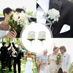 2 Pezzi Fiori Da Polso Da Sposa, Fiore All'occhiello Della Rosa, Fiore All'occhiello Del Corpetto, Fiore All'occhiello Del Matrimonio, Set Di Fiori Del Corpetto, Usato Per Matrimoni, Feste Da Ballo, B 11 2 Pezzi Fiori Da Polso Da Sposa, Fiore All'occhiello Della Rosa, Fiore All'occhiello Del Corpetto, Fiore All'occhiello Del Matrimonio, Set Di Fiori Del Corpetto, Usato Per Matrimoni, Feste Da Ballo, B -Negozio Piante artificiali economico 99784521 5